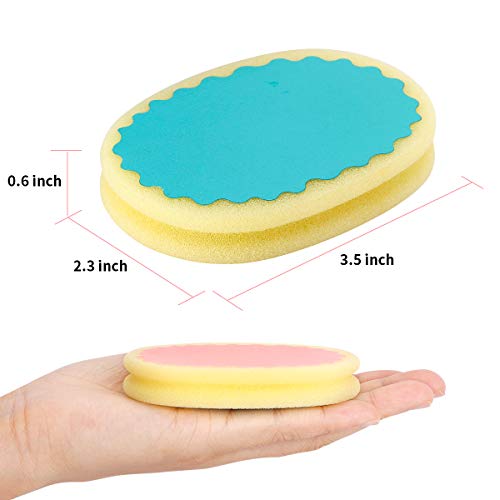 Facial Hair Removal for Women, TOPOINT Flawless Painless Hair Remover Depilation Sponge Pads for Face Lip Armpit Chin Cheek Leg