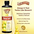 Barlean's Delicious and Gluten Free Omega Swirl Lemon Zest Fish Oil, 24 Ounce