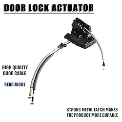 Unikpas Rear Right Door Lock Actuator Compatible