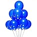 AZOWA Royal Blue Balloons 12 inch Pack of 100 Helium Balloons