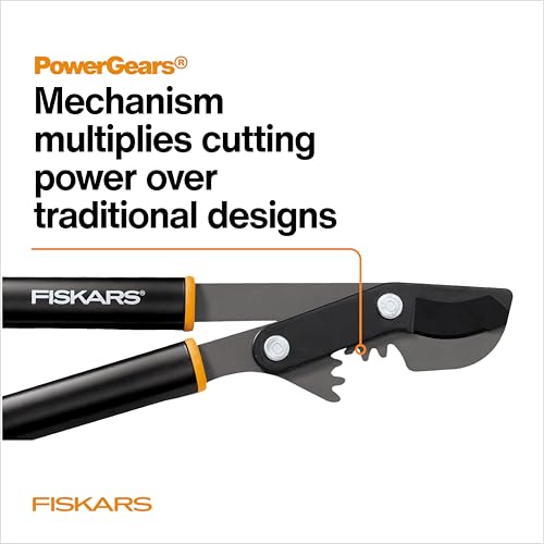 Fiskars 32” PowerGear Garden Bypass Loppers, Tree Trimmer, 2" Cut Capacity photo 12