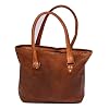 Handmade-Women-Vintage-Style-Real-Leather-Shoulder-Shoppers-Bag-Purse-16-Brown