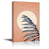 Canvas Wall Art Feather and Animals Canvas Prints Home Artwork Decoration for Living Room,Bedroom - 12x18 inches