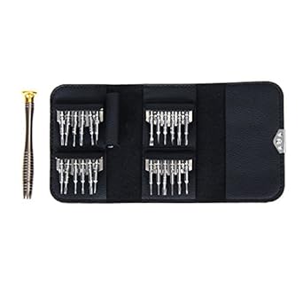 GOCART 25 in 1 Small Precision Screwdrivers Set, Repair Tool Kits,for MacBook,Mobile Phone,PC Laptop,Tablet,iPad,Watch etc.