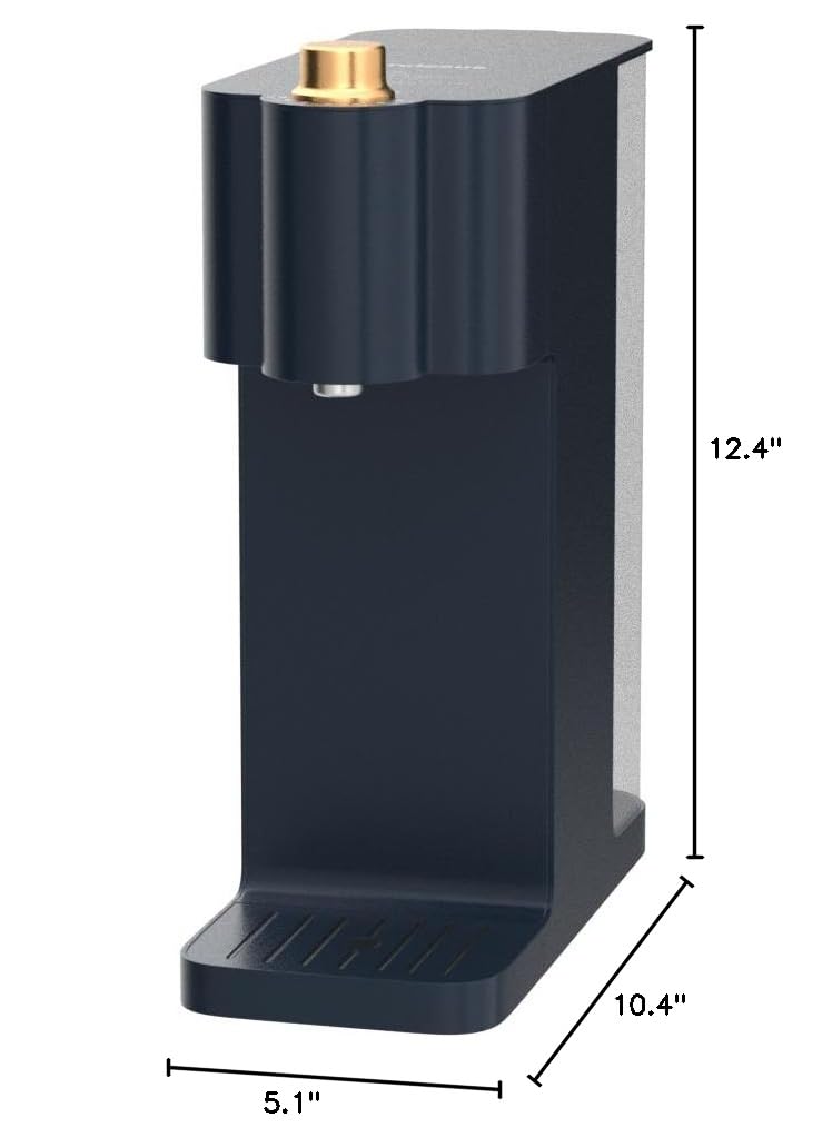 Narcissus Electric Kettles, A11 Instant Hot Water Dispenser for Quick Heating & Outputting, Adjustable 7 Temperatures & 3 Water Outputs, 40 Ounce 1.13L Water Tank Capacity, Blue