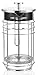 GROSCHE MADRID French Press - Premium Coffee and Tea Maker - 1.0L - 34oz - Borosilicate Glass Beaker - Dual Filter System For Rich Brew - Versatile Brewing | Stainless Steel Filter