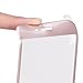 SIPAOU Screen Protector for iPhone 7 Plus 8 Plus -2 Pack Full Coverage iPhone 7 Plus 8 Plus Tempered Glass Film with Soft Frame Edge to Edge Protection (5.5 Inch Rose Gold)