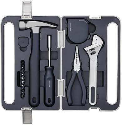 Boîte à Outils, Ensemble d'Outils Essentiels pour la Maison