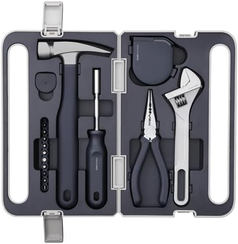 Boîte à Outils, Ensemble d'Outils Essentiels pour la Maison
