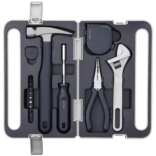 Boîte à Outils, Ensemble d'Outils Essentiels pour la Maison