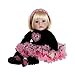 Adora Toddler Doll Ready to Rock Doll with black and pink leopard print outfit and glittery high top sneakers
