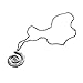 Maggie 1 PCS WIBBLY WOBBLY TIMEY WIMEY STUFF Vortex Pendant Necklace