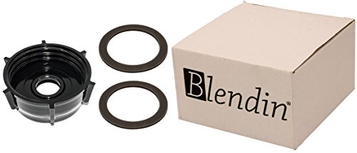 Blendin Base Bottom Cap With 2 Rubber O Ring Gaskets, Compatible with Oster and Osterizer Blenders - Thumbnail 3