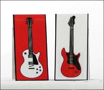 BuyGifts Electric Guitar Bookmark Set