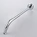 KES Bathroom Replacement Shower Arm with Flange 15-Inch ROUND Extra Length, Polished Chrome, PSA2