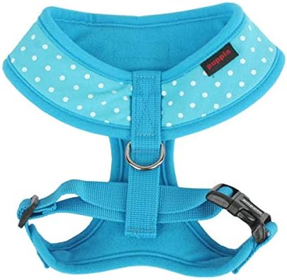 Puppia Dotty Harness, Extra Small, Sky Blue, skyblue, XS - Image 3