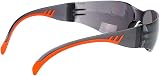 TIMCO Comfort Safety Glasses Lightweight Smoke Lens Anti-Scratch Soft Arms view 2