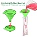 Popsicle Molds Bags With Telescopic Funnel,2.34×8.58