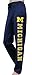Women's Michigan Wolverines Lounge Vintage Pajamas Sporty Pants Trousers - Navy