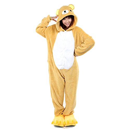 Yimidear Unisex Adult Pajamas Cosplay Costume Animal Onesie Sleepwear Nightwear