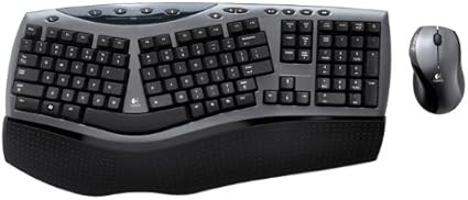 Logitech Cordless Desktop Comfort Laser Keyboard And Mouse