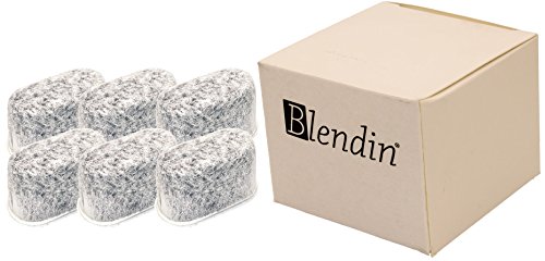 Blendin Charcoal Water Filter,Compatible with Sears Kenmore Coffeemakers, 367101 (6 Pack)