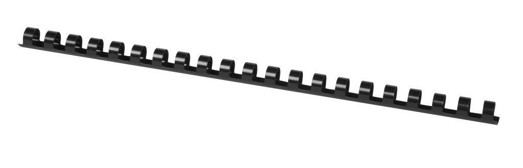 Q-Connect 12mm Binding Comb - Black (Pack of 100)