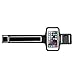 EVERSHOW iPhone Xs/11 Pro Armband, Premium Water Resistant Sport Armband for iPhone 6, 6S/Xs/X/7/8 Case Running Pouch Touch Compatible Key Holder Also Fits Galaxy S10/S10e/S8/S9/S7