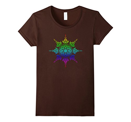 Womens hippy t-shirt, dreamcatcher, free love peace by …