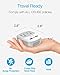TESSAN Double Power Outlet Expander with Dual USB Wall Charger and Night Light Adapter for Travel, Cruise Essentials, Mini Phone Charger with Multiple Outlet Splitter