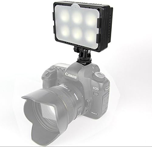 Zifon T6-C LED Video Light Dimmable DSLR Camera Camcorder Panel Light