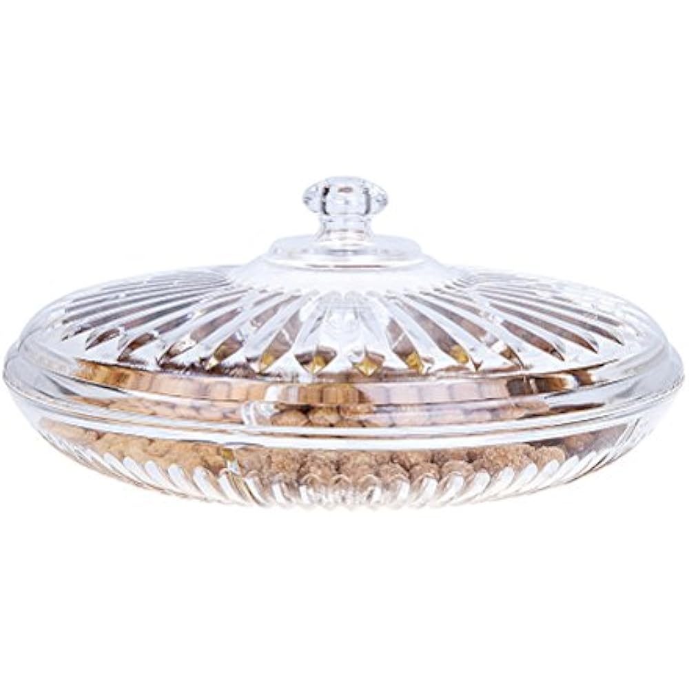 Snack Bowls Creative Acrylic Multi Sectional Serving Tray Set With Lid