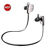 Pakway H07 Bluetooth Earbuds , HD Stereo Beats Sound Quality Wireless Headphones (Bluetooth 4.1, Built-in Mic, CVC 6.0 Noics Cancelling, Ipx4 Sweatproof) (BLACK) ...