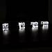 Lightess Bathroom Vanity Lights 4-Light Long LED Bath Lighting Over Mirror Crystal Wall Sconces 12W Cool White