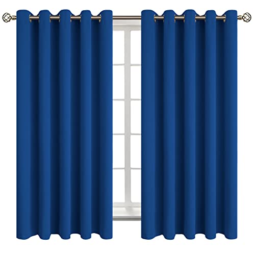 Bgment Royal Blue Blackout Curtains