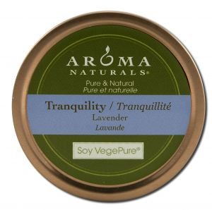 Tranquility- Soy VegePure Travel Tin 1 Candle