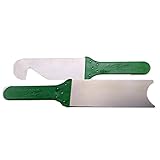 Locksmith 2pcsスリップドアロックツール、ステンレス鋼のツール