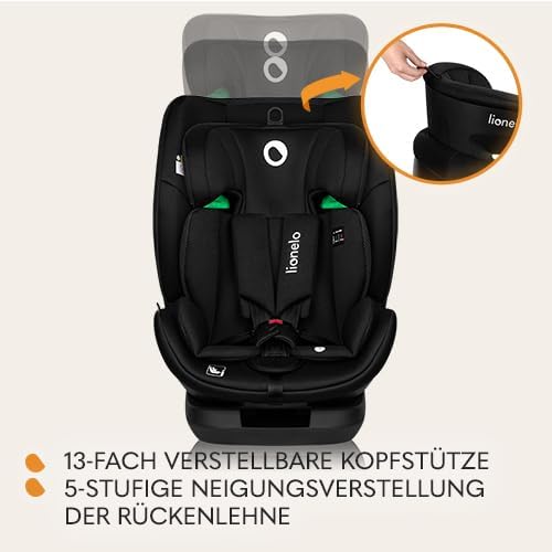 LAVENDER I-SIZE Kinderautositz von 76 bis 150 cm konform