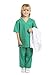 Kidcostumes Doctor Medical Scrubs with White Lab Coat Child Youth (Large 10/12)