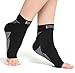 Buttons & Pleats Ankle Brace Compression Sleeve Plantar Fasciitis Socks with Foot Arch Support Relieves Achilles Tendonitis, Joint Pain & Heel Pain Relief 1143 Grey L