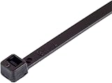 Gocableties Black Cable Ties 300mm x 3.6mm Pack of 100 Nylon Zip Ties view 2