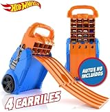 Hot Wheels Car Case Launcher Storage for 20 Cars 2-in-1 Race Set view 10