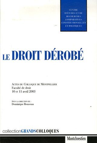 Le  droit dérobé