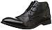 H By Hudson Men's Cruise Calf Chukka Boot, Black, 10 M US