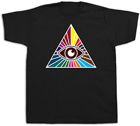 Fashion T-shirt Details about Colorful Evil eye kabbalah funny t shirts charm stylish lucky big brother tshirt