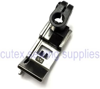 Cutex (TM) Brand Presser Foot With Left Guide 6.4MM (1/4") For Industrial Coverstitch Machine