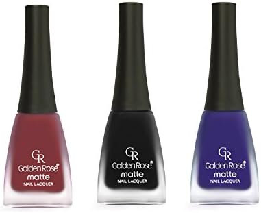 Matte Nail Polish 3 Piece Set, Set 1