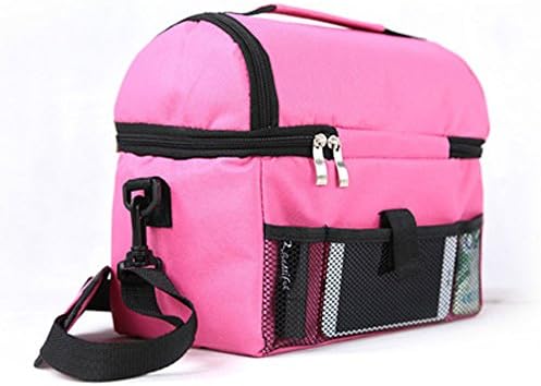 Insulated Picnic Lunch Cooler Bag And Ice Packs For Breastmilk Storage