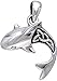 Jewelry Trends Celtic Knot Whale Shark Sterling Silver Pendant Necklace 18