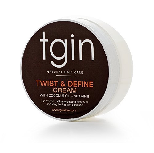 tgin Twist and Define Cream for Natural Hair, 2oz Travel Size